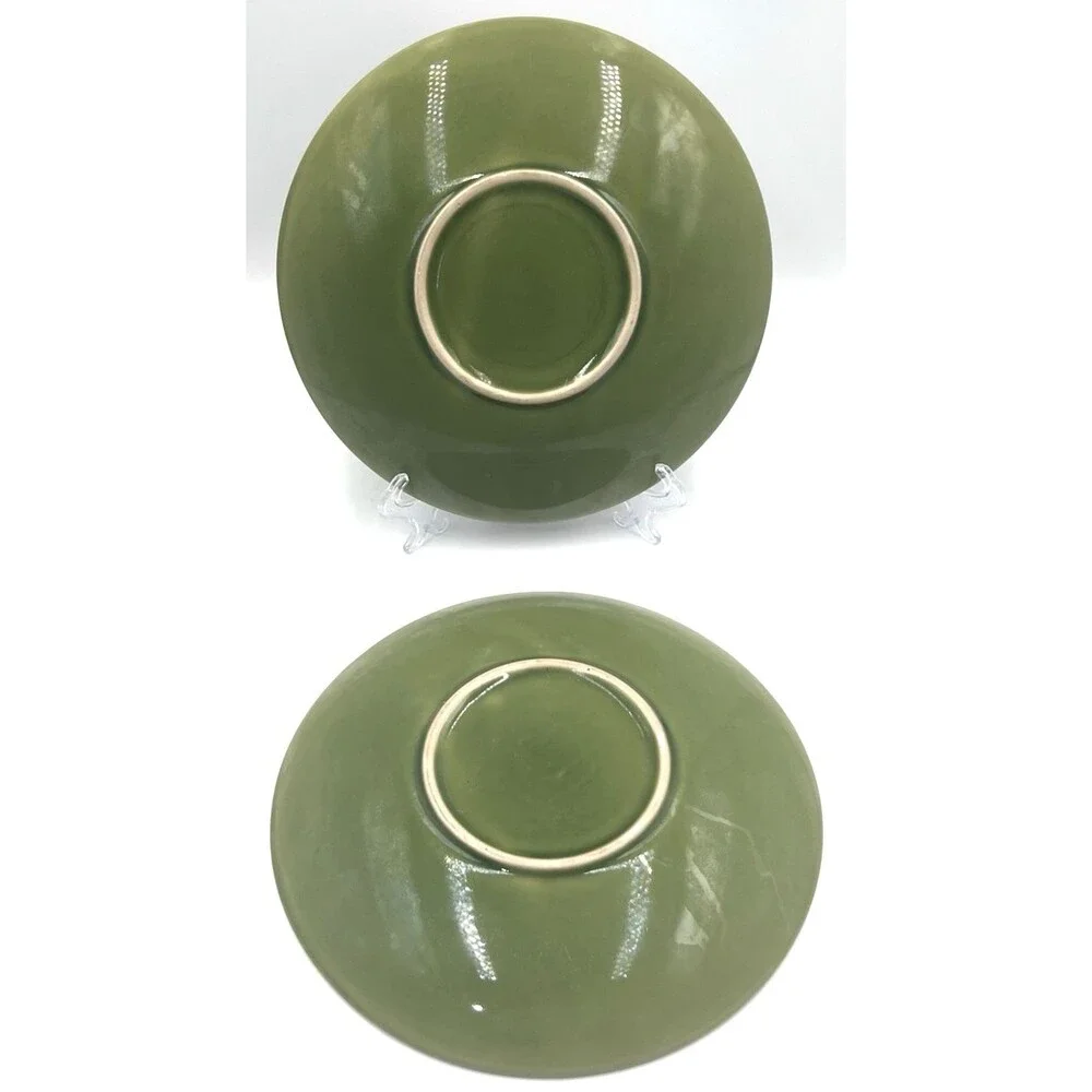 Set of 2 Pier 1 Global Medallion Salad Plates 8.5
